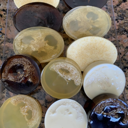 GARDEN LOOFAH WITH LAVENDER AND LIME ESSENTIAL OIL scaled 1 - Natural & Organic Moroccan Beauty Products - BeautiesNest