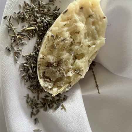 rustic lavender body soap - Natural & Organic Moroccan Beauty Products - BeautiesNest
